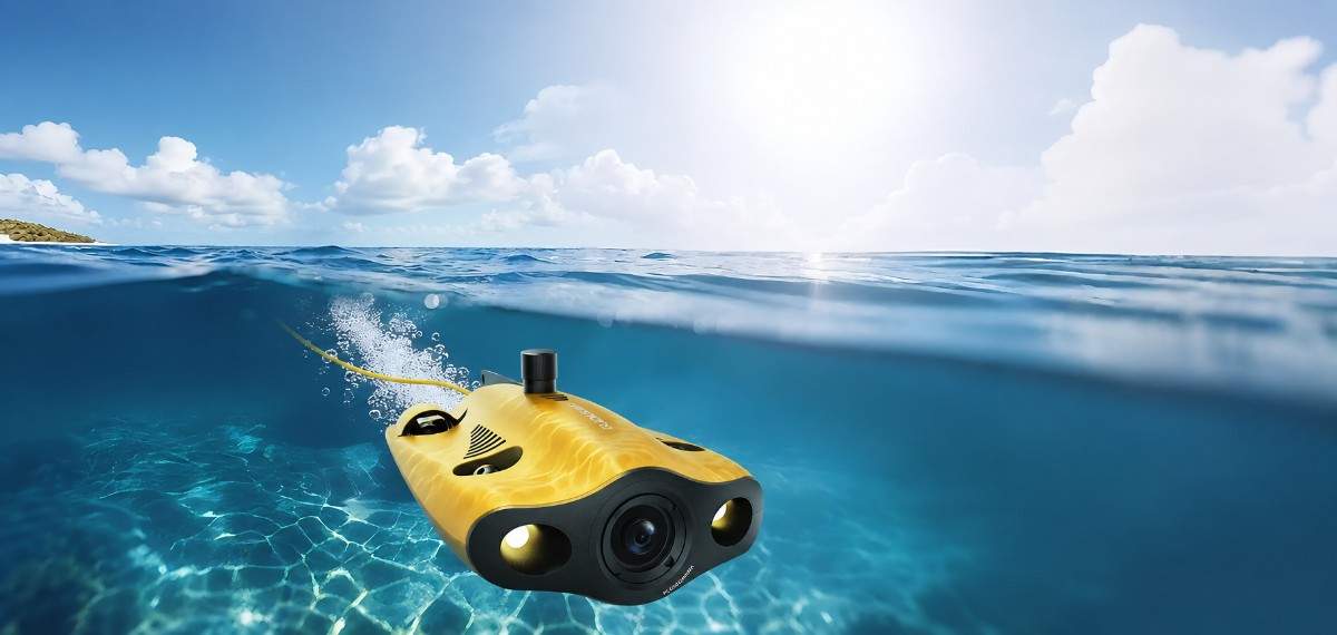 Underwater ROV inspection